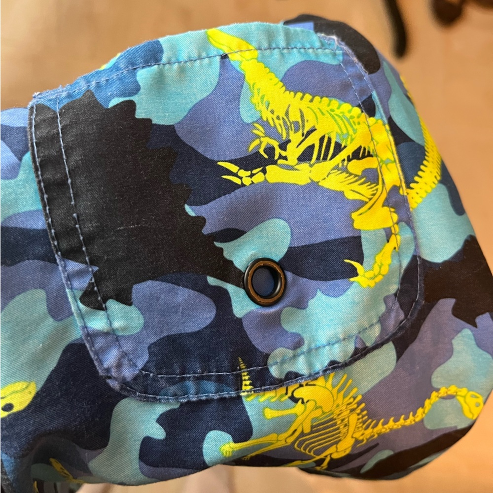 Wonder Nation Kids Children Boys Camo Dinosaur Swim Trunks Shorts size S (6/7) - Picture 3 of 8